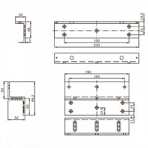 L+Z кронштейн для EMC 600 ALH