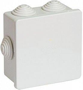 Коробка ответвительная с кабельными вводами IP44, 80х80х40 (53700)